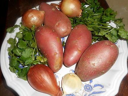 recette Salade de pommes de terre tiède