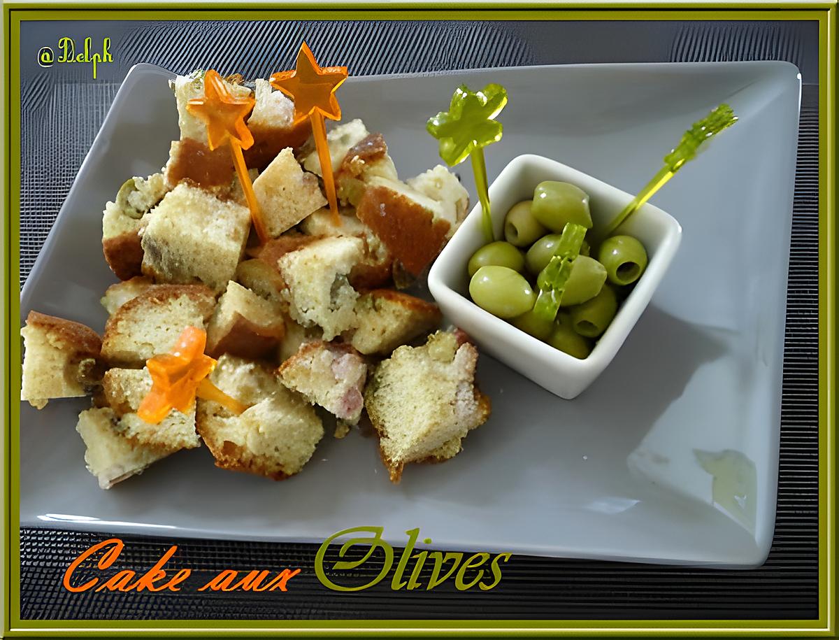 recette Cake aux lardons et olives