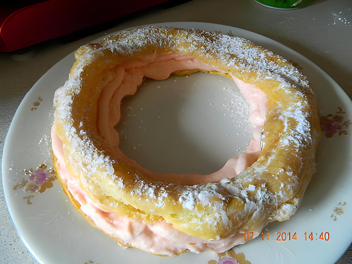 recette Couronne à la chantilly Tagada ®