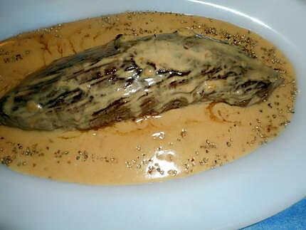 recette steak de merlan sauce au maroilles