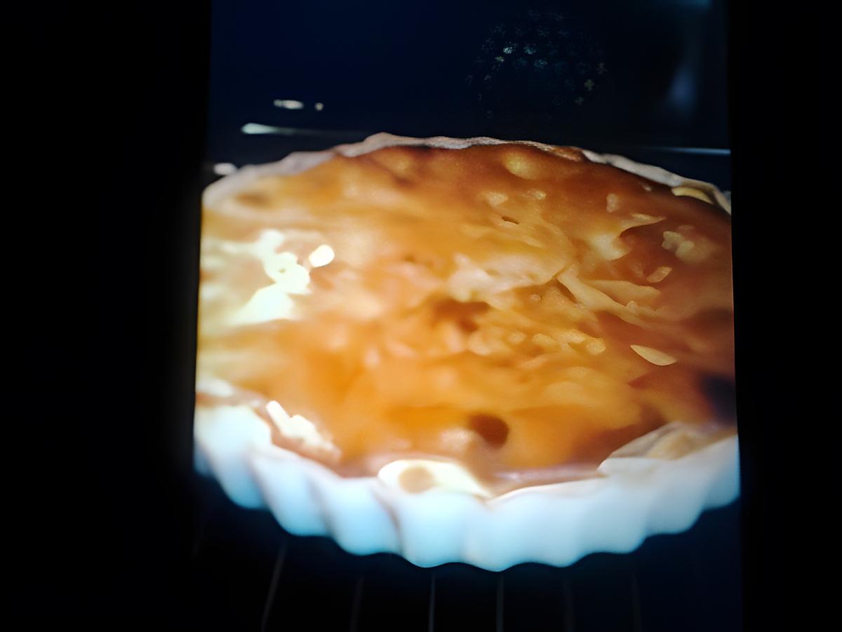 recette tarte au nougat et poires