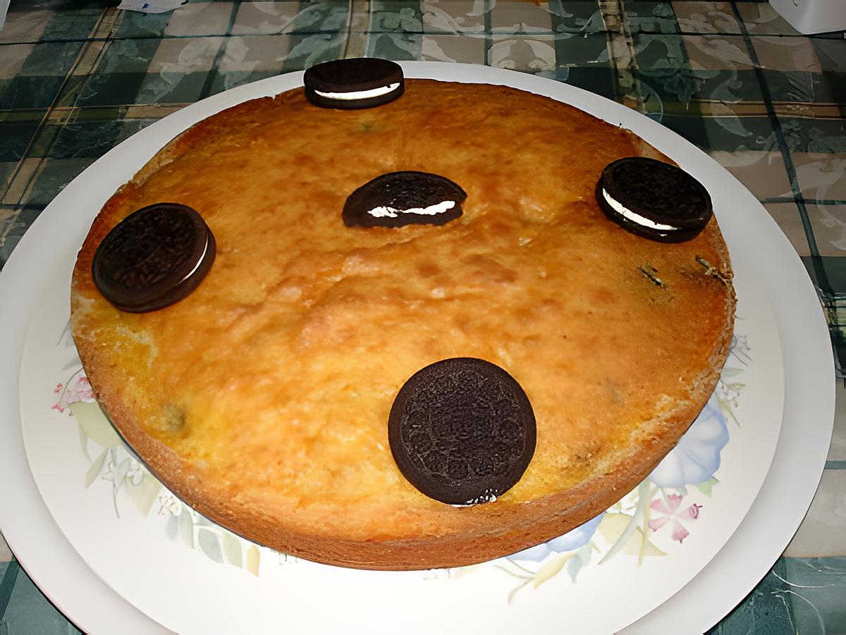 recette Gâteau au yaourt et aux éclats d'Oréo