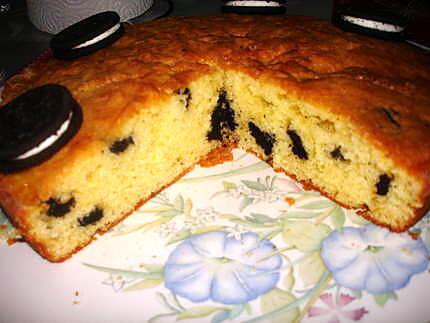 recette Gâteau au yaourt et aux éclats d'Oréo