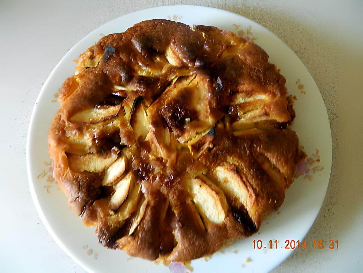 recette Gâteau aux  pommes Carambars