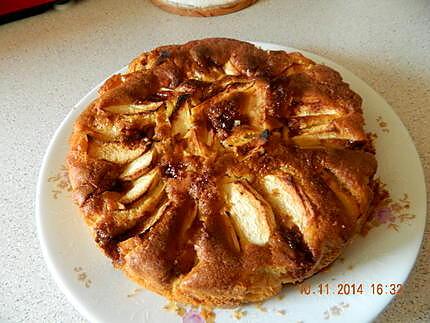 recette Gâteau aux  pommes Carambars