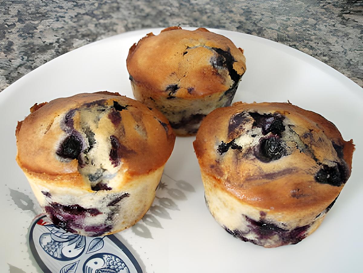 recette Muffins aux myrtilles