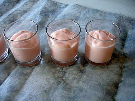 recette Mousse aux fraises TAGAD A