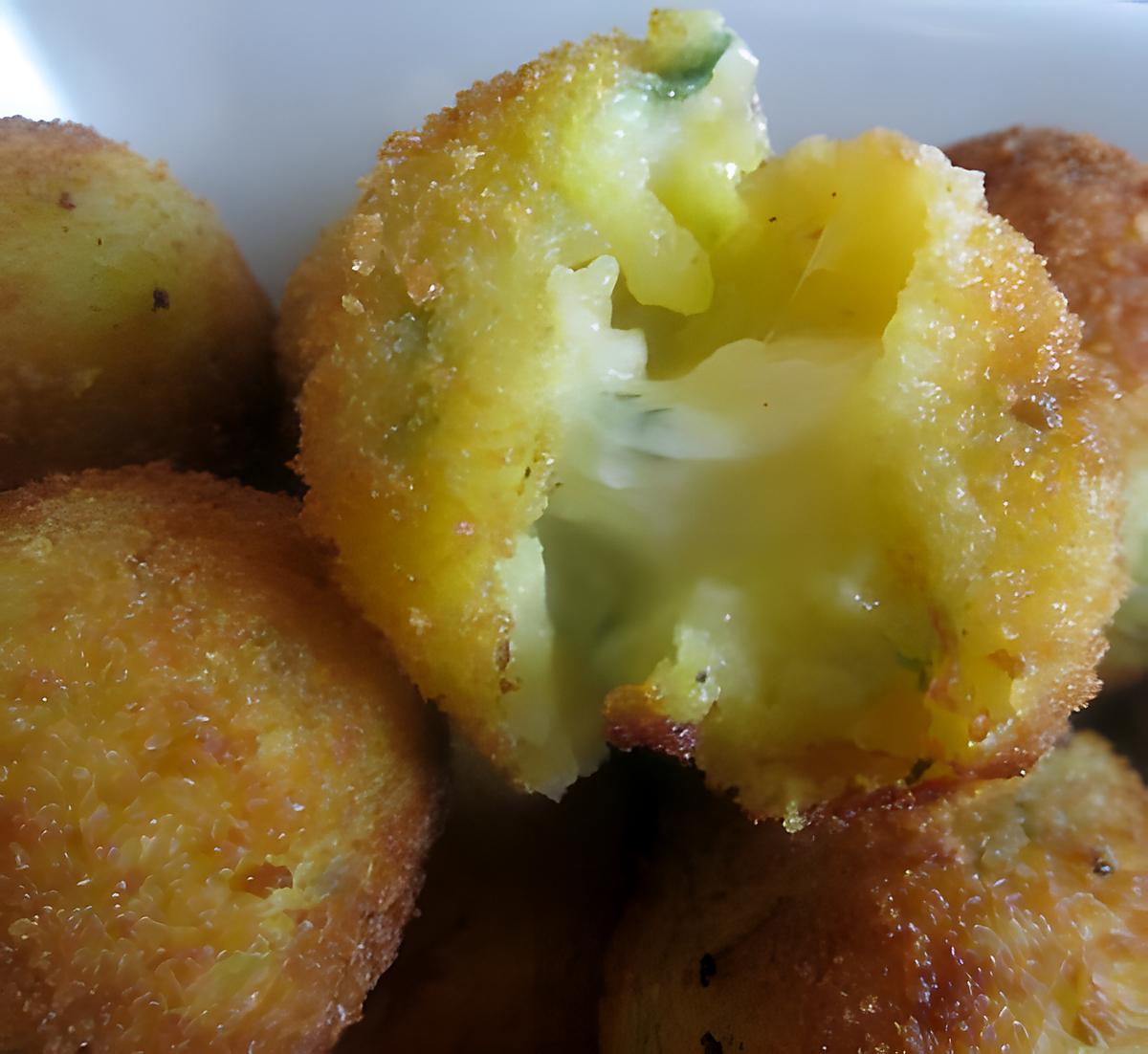 recette Cromesquis Pomme de Terre Mozzarella