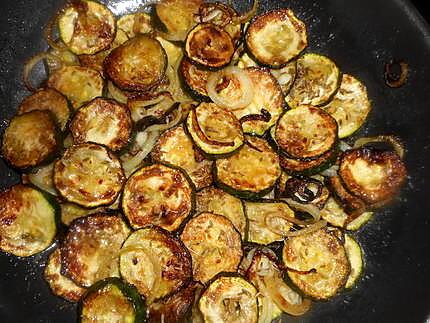 recette Pavé de saumon aux courgettes et cumin