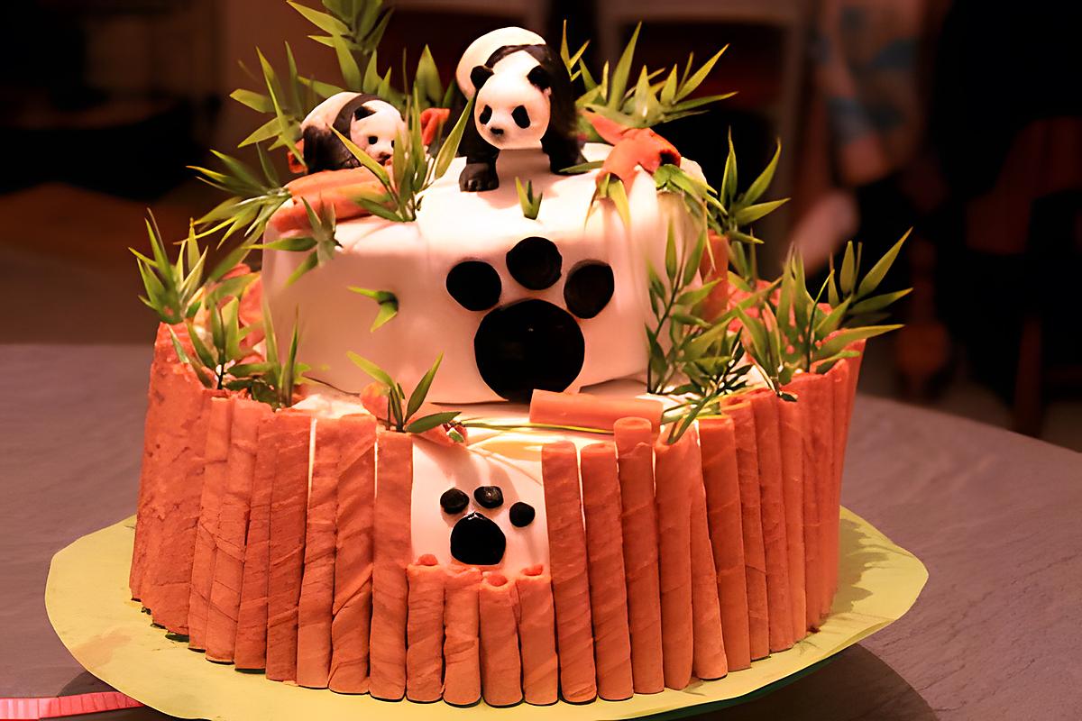 recette Gateau panda