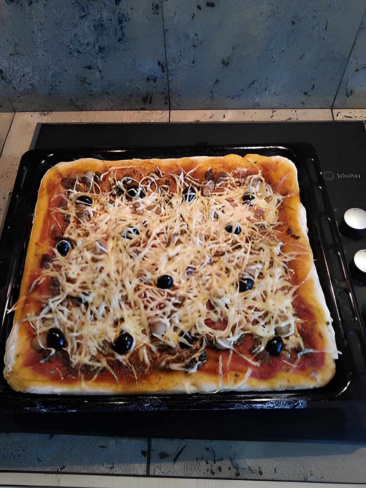 recette Pizza à la viande hachée