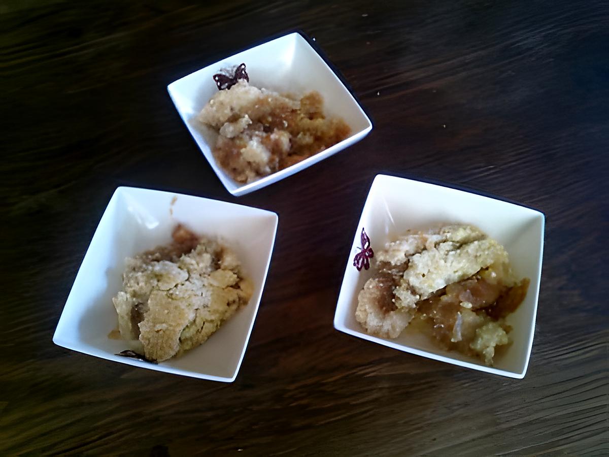 recette crumble aux quetsches