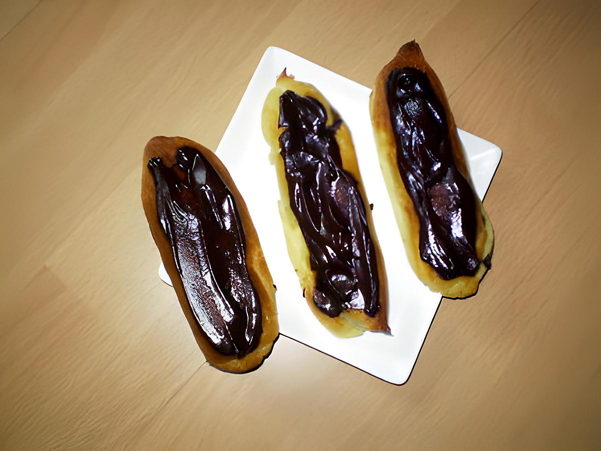 recette Eclairs au chocolat