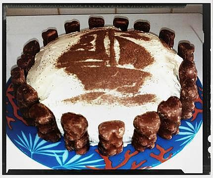 recette gâteau pirate clémentine chocolat