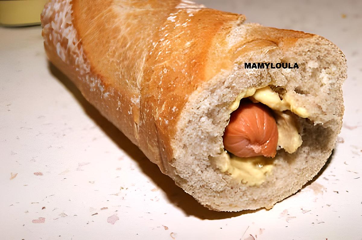 recette Hot dog