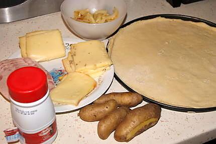 recette Pizza raclette