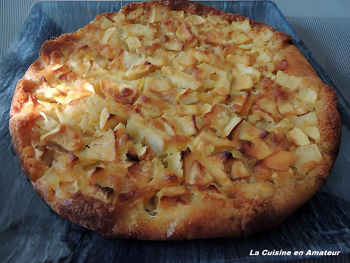 recette Gâteau rapide aux pommes Tupperware