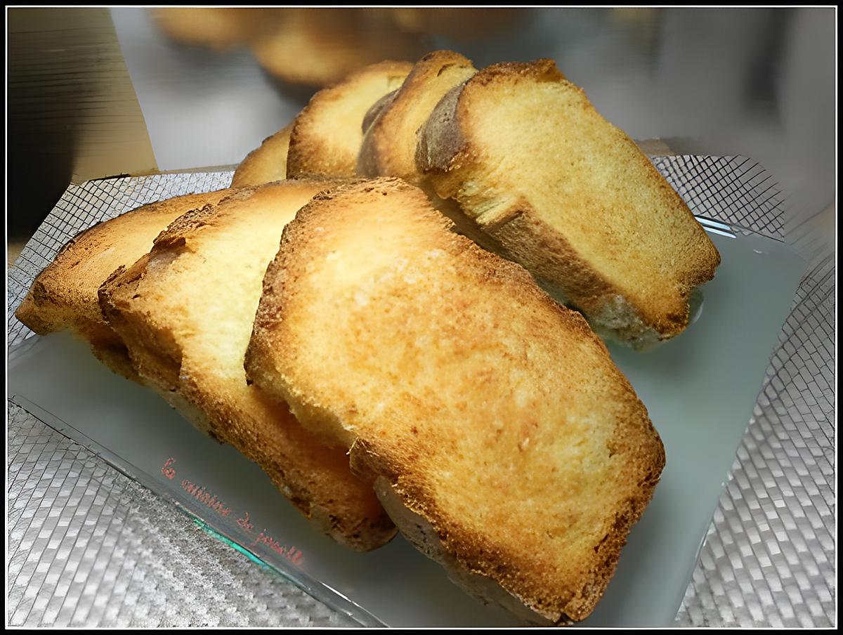 recette biscotte maison