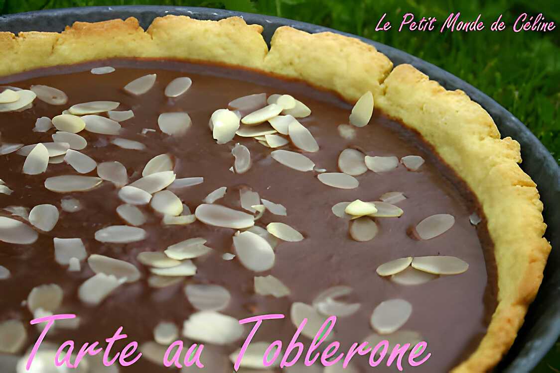 Recette de °° Tarte au toblerone et pâte sablée au robot