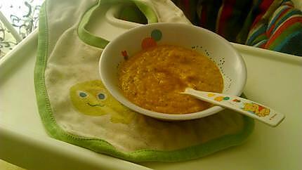 recette Petite soupe du soir pour bébé d'amour