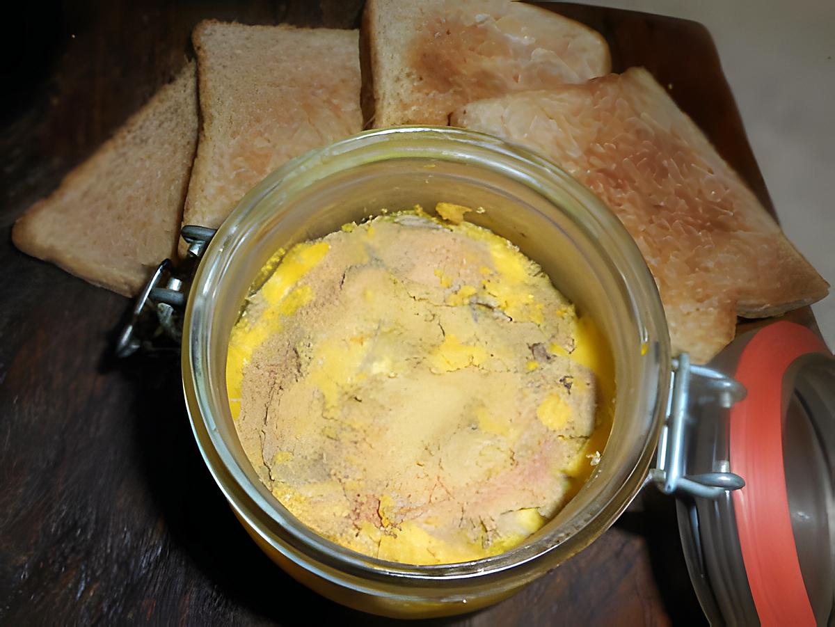 recette Bocaux de foie gras