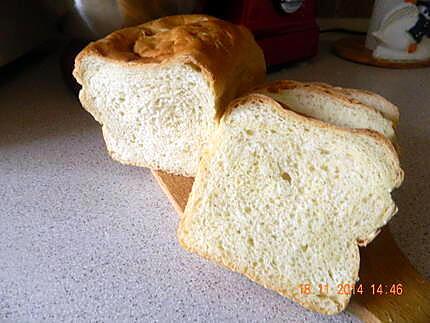 recette Pain de mie à la pâte magique