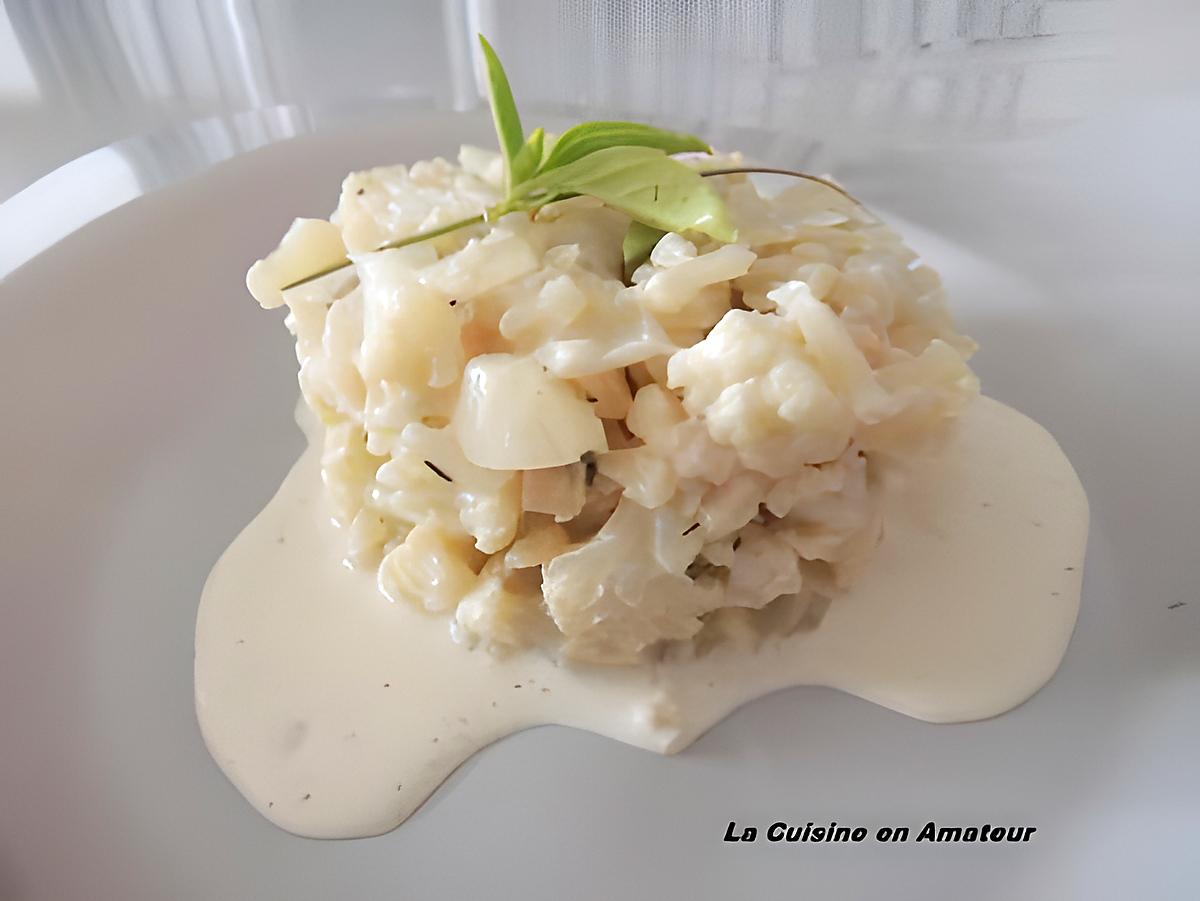 recette Risotto de chou fleur