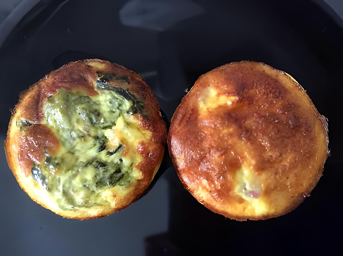 recette minis quiches sans pâte