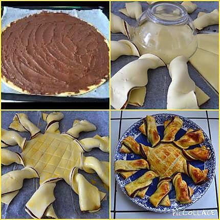 recette soleil nutellaté