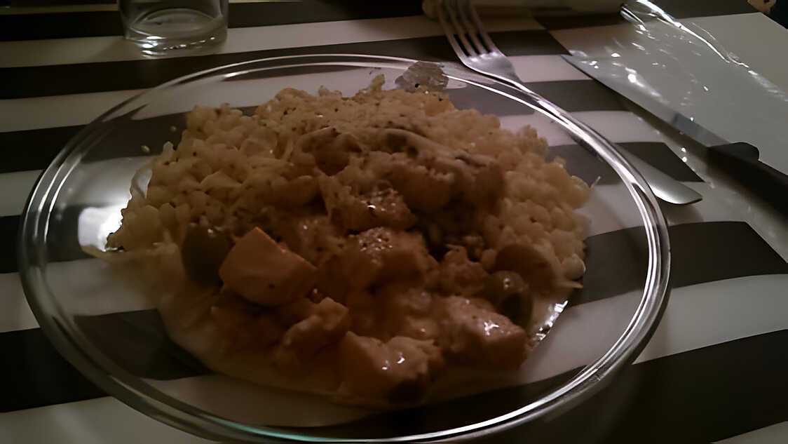 Recette de Blanc de dinde en sauce