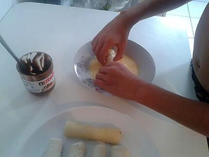 recette petites roulades gourmandes au Nutella