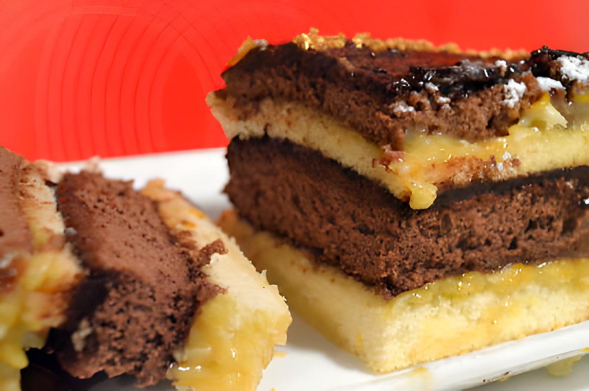 recette terrine moelleuse choco-orange