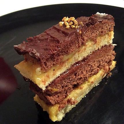 recette terrine moelleuse choco-orange