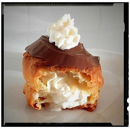 recette choux à la chantilly et nutella