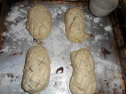 recette Petits pains aux lardons