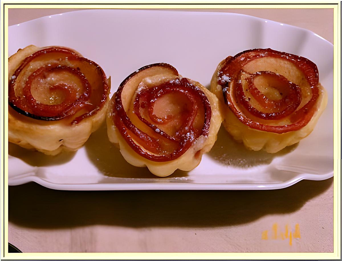 recette Roses de pommes