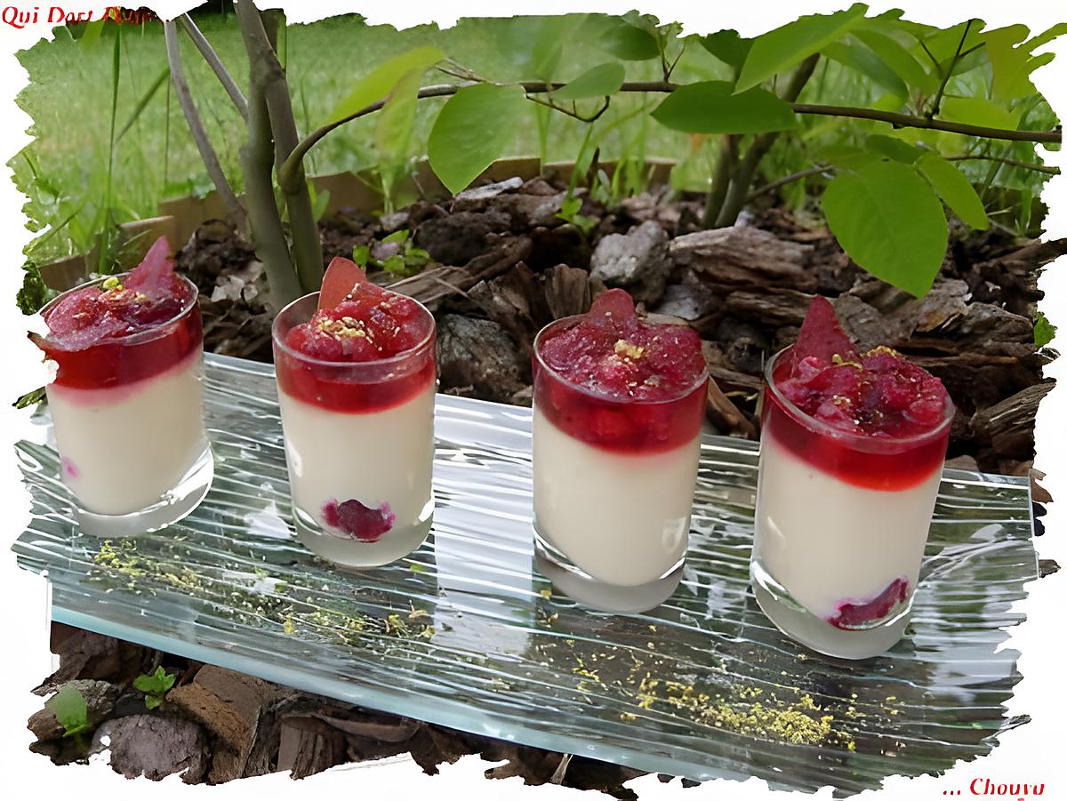 recette Ooo Verrines coco & fruits rouges ooO