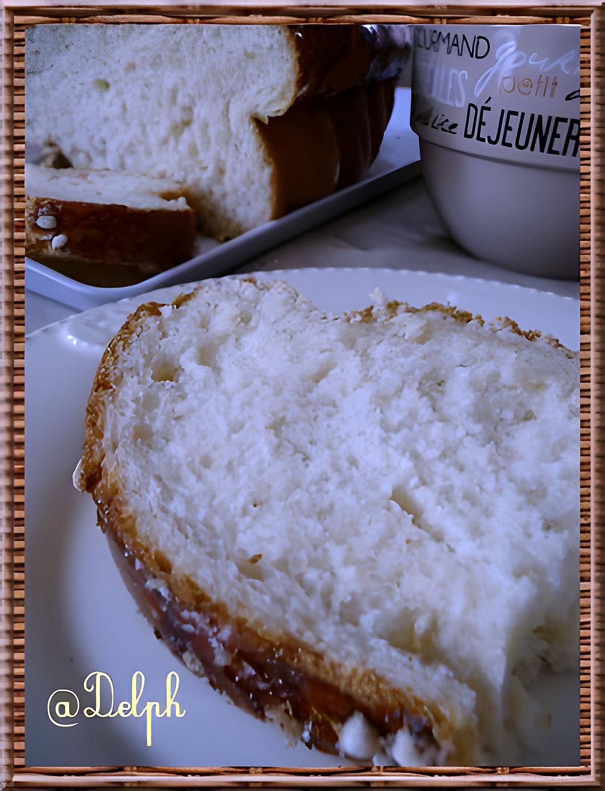 recette Brioche Mouna au thermomix.