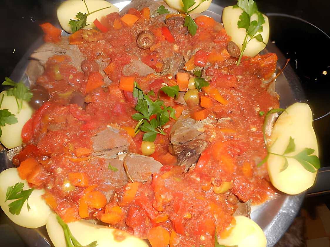 Langue de boeuf a la provençale