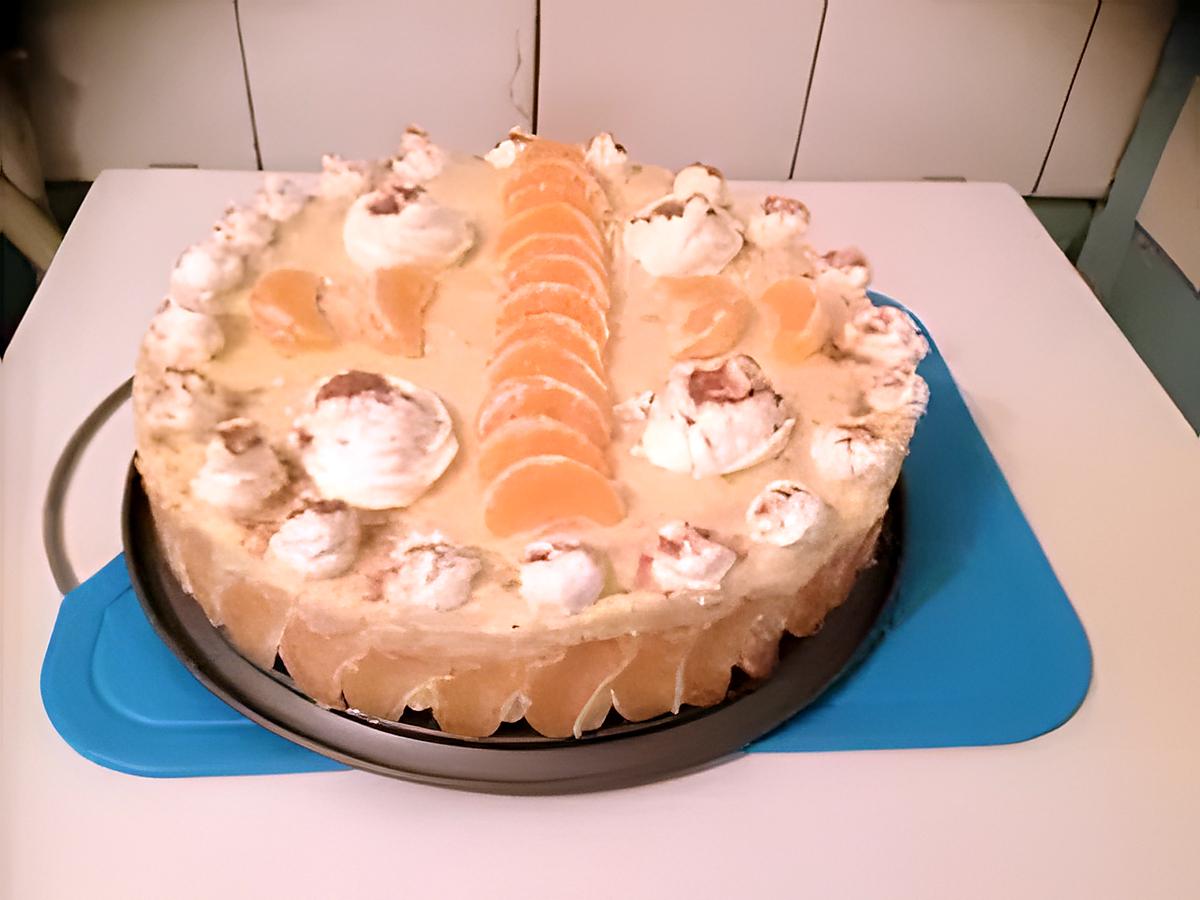 recette Mon clémentinier ( fraisier revisiter)