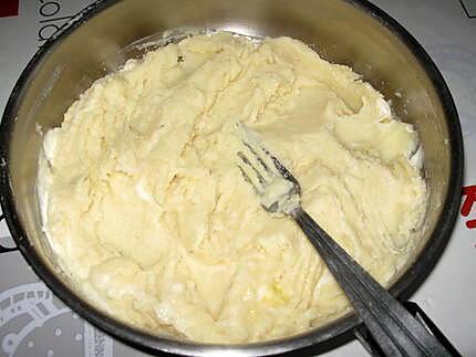 recette Boudins blancs forestiers, purée de céleri-pommes de terre