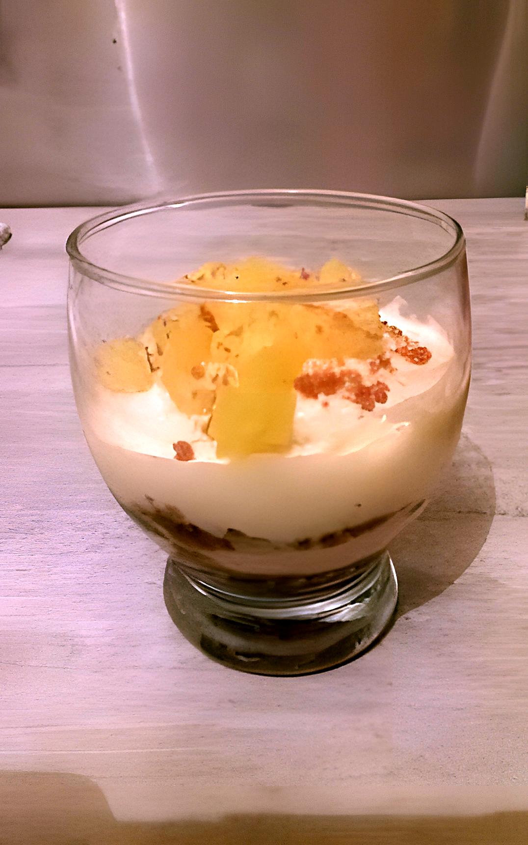 recette tiramisu speculos ananas