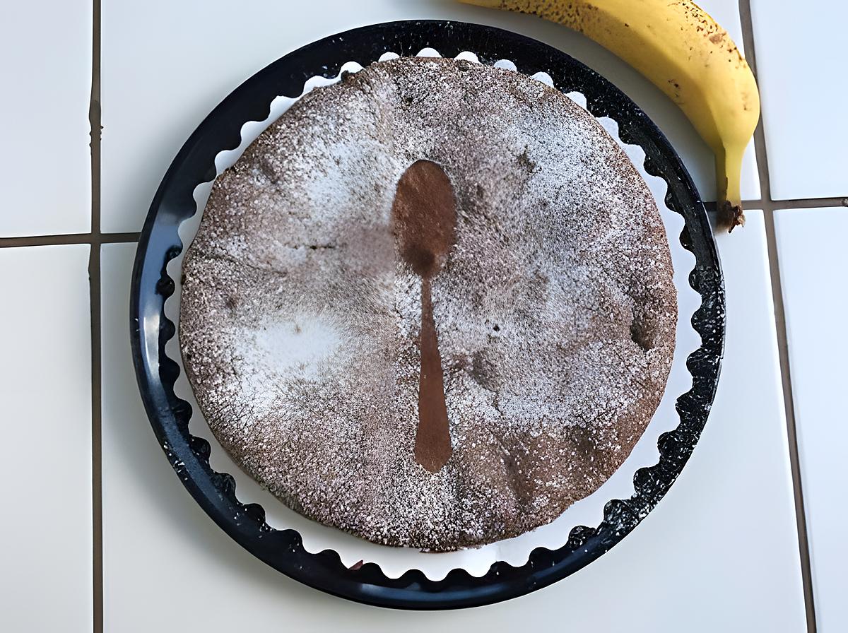 recette Fondant chocolat/banane