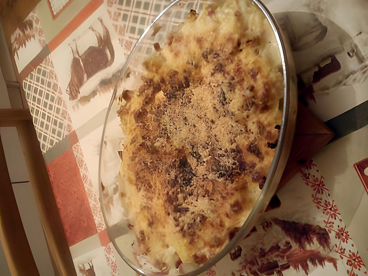 recette choux fleurs à la béchamel gratiné au four