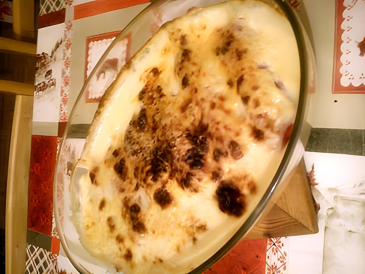 recette endives au jambon béchamel