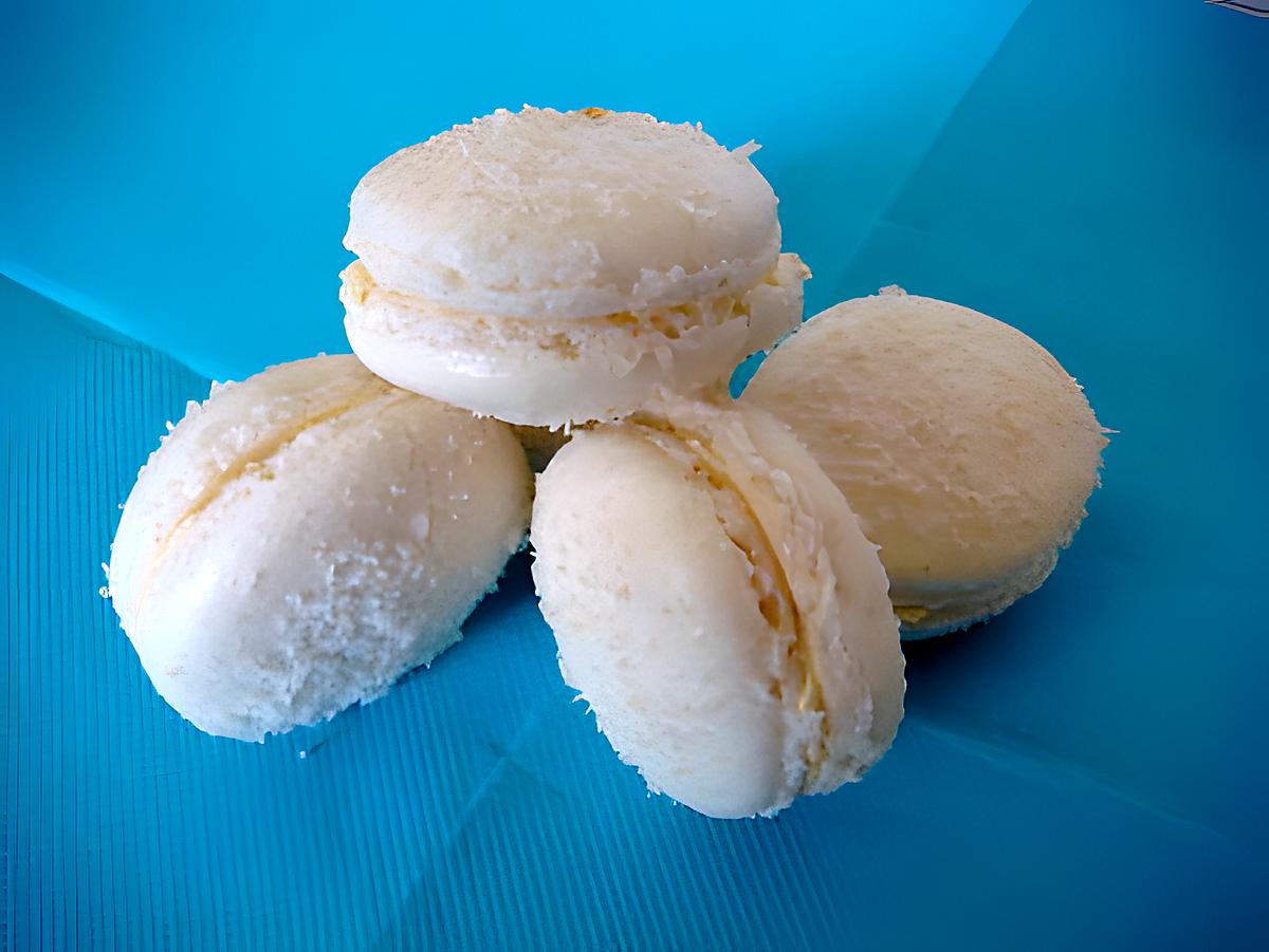 recette Macarons coco