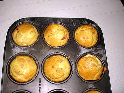 recette Muffins coeur boursin ail et fines herbes