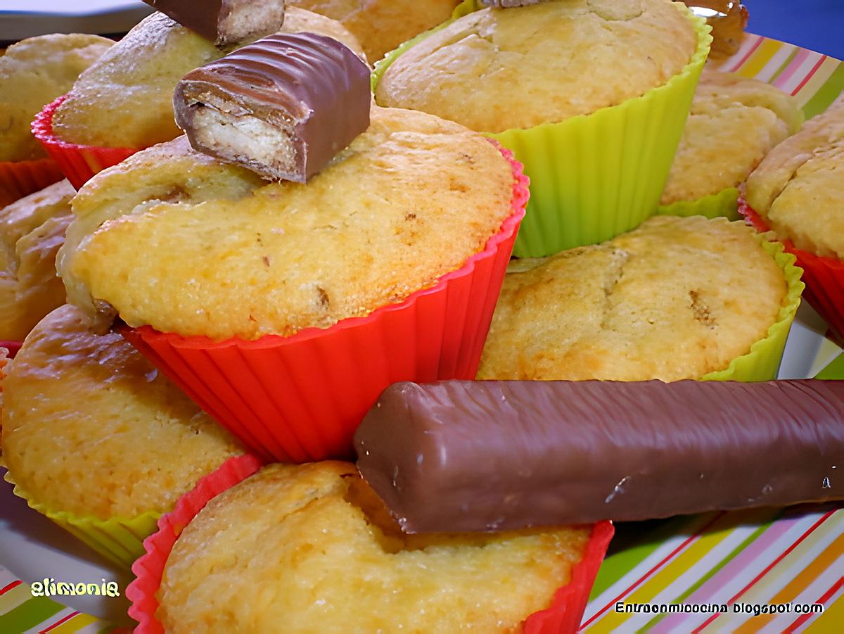 recette TWIXS-MUFFINS