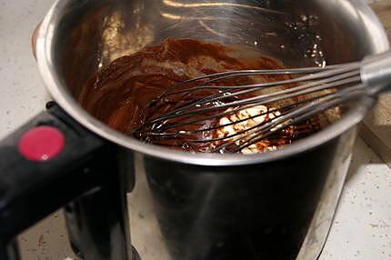 recette Gâteau au chocolat et mandarines à la crème au citron