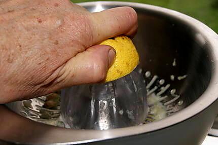 recette Gâteau au chocolat et mandarines à la crème au citron